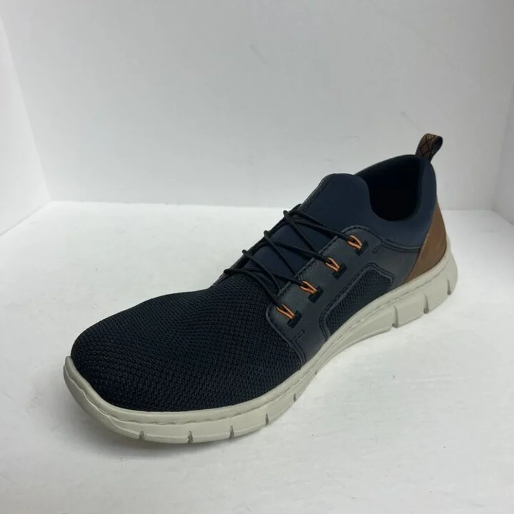 Rieker Mens Timo 96 Sneaker Navy Size EU45 M US11.5-12